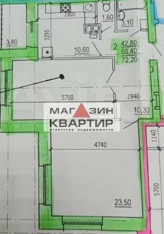 2 комнатная квартира в Смоленске