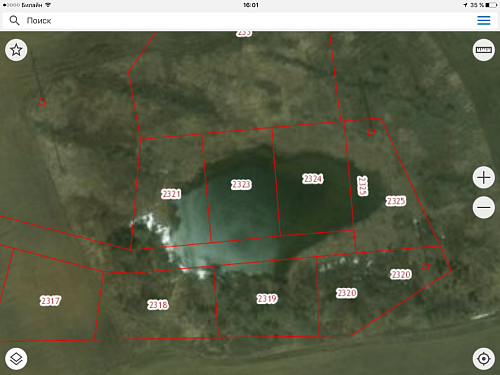 Участок ИЖС с озером