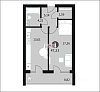 1-комн. квартира, 47,33 м² Ипподромный пр-д