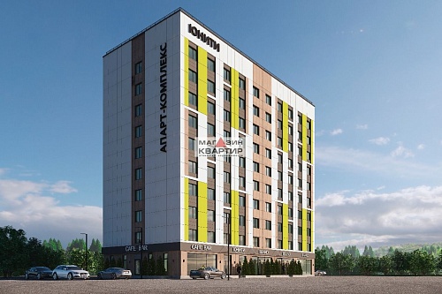Студия, 22,75 м² О ЖК «Апарт-комплекс ЮНИТИ»