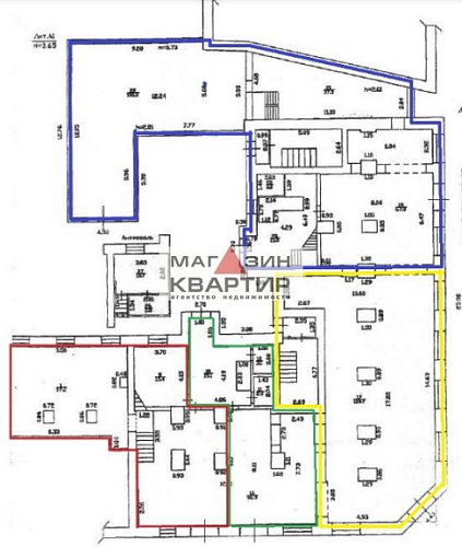 Торговая площадь, от 73 до 850 м²