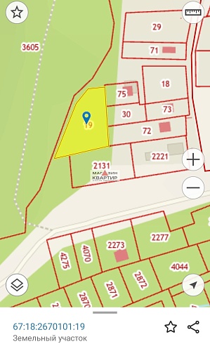 Земельный участок 19,9 сот. д. Кореневщина Михновское с/пос.