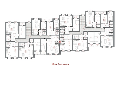 Продается однокомнатная квартира в новостройке, площадью 70,2м².
