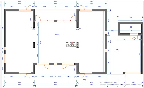 Современный 1-этажный коттедж в СНТ Железнодорожник