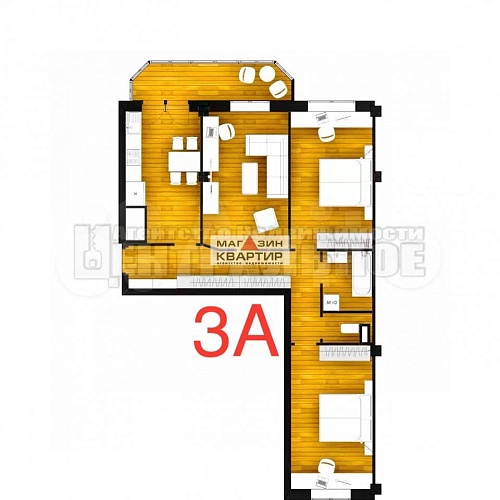 3-ком. квартира, 85,8 м², 7/10 эт. кл. Кловская, д. 11А.