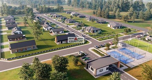 Продажа участка 12 соток в клубном поселке с теннисом и падел-кортом