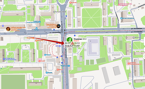 Аренда ПСН 675 кв.м. по ул. Багратиона первая линия