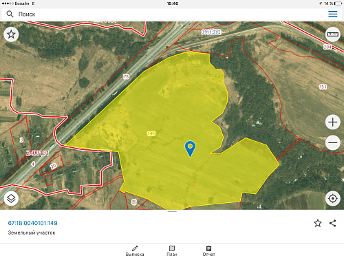 Участок промназначения на а\дороге Москва - Минск в д. Архиповка