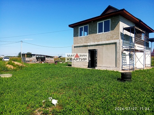 Дом 115 кв.м. на участке 20 соток. дер. Щечёнки. ул. Вишнёвая 11.