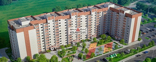 1-к кв.  Загорье жилой комплекс (36.1 м²)